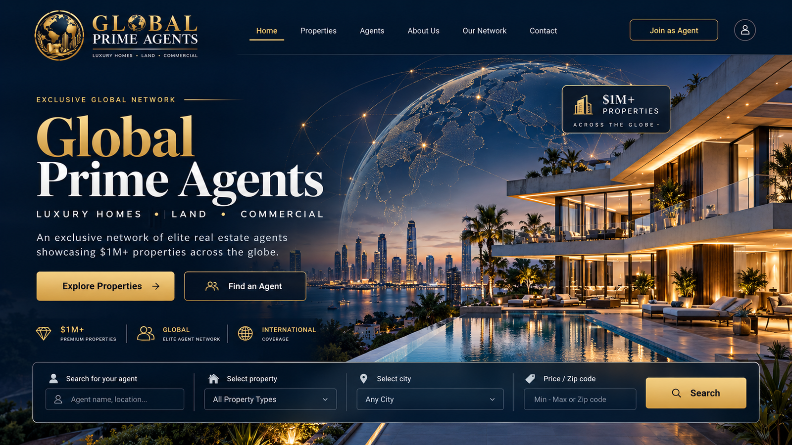 Global Prime Agents Luxury Network